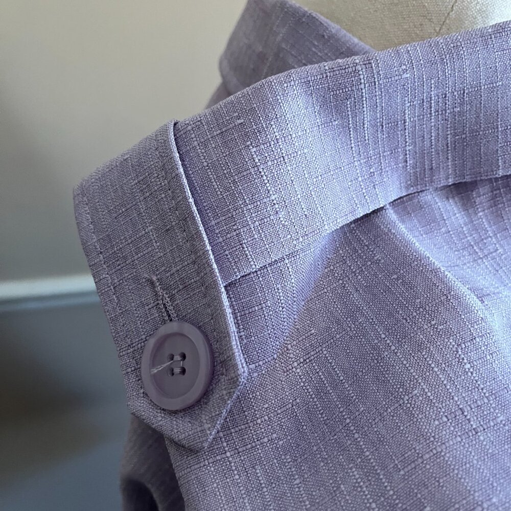 Alfred Dunner Lilac Spring/Summer Blazer  Size 18 NWT - Picture 6 of 10